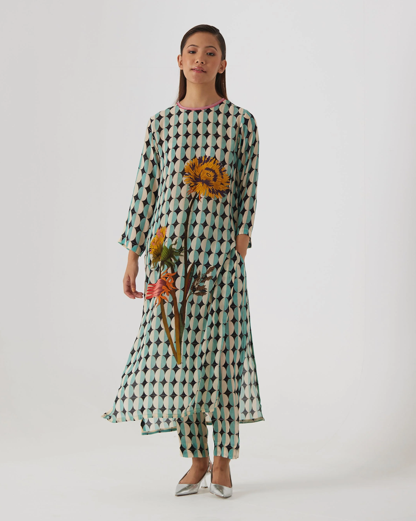 GIFU LONG KURTA SET