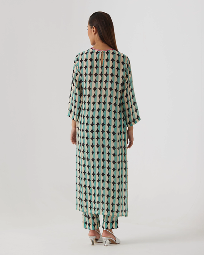 GIFU LONG KURTA SET