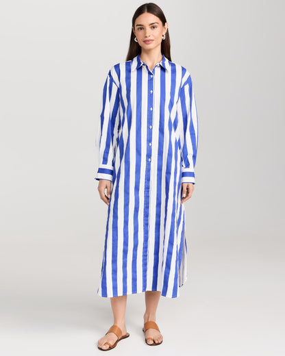 Big Stripe Maxi Dress